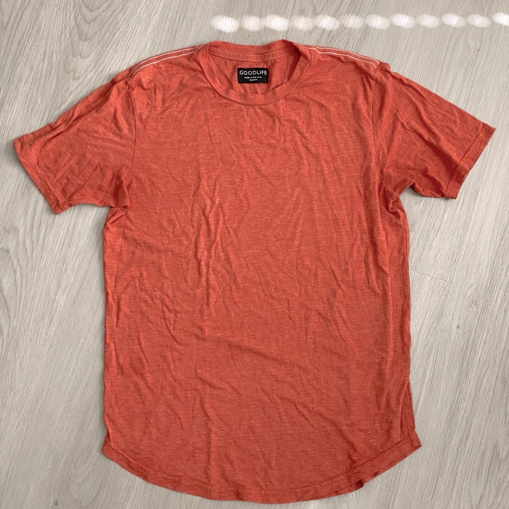 GoodLife brand scalloped T-Shirt